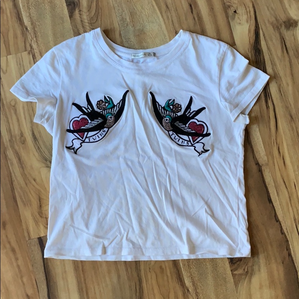 Embroidered Tee